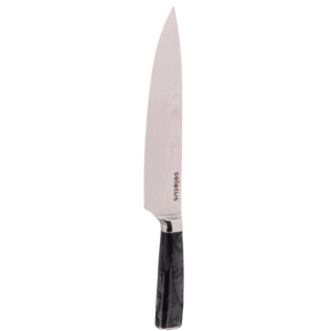 Selotus® Japans Koksmes 34 cm – Professioneel koksmes – Vlijmscherp Mes voor Vlees, Vis en Groenten – Past in Messenset of Messenblok – Zwart - Afbeelding 2