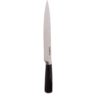 Selotus® Japans Koksmes 32 cm – Professioneel Vleesmes / Trancheermes – Vlijmscherp Lang Mes voor Vlees, Vis en Groenten – Past in Messenset – Bruin - Afbeelding 2