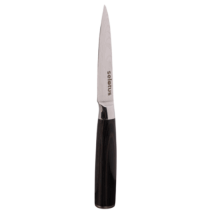 Selotus® Japans Koksmes 9 cm – Professioneel officemes – Vlijmscherp Mes voor Vlees, Vis en Groenten – Past in Messenset of Messenblok – Bruin - Afbeelding 2